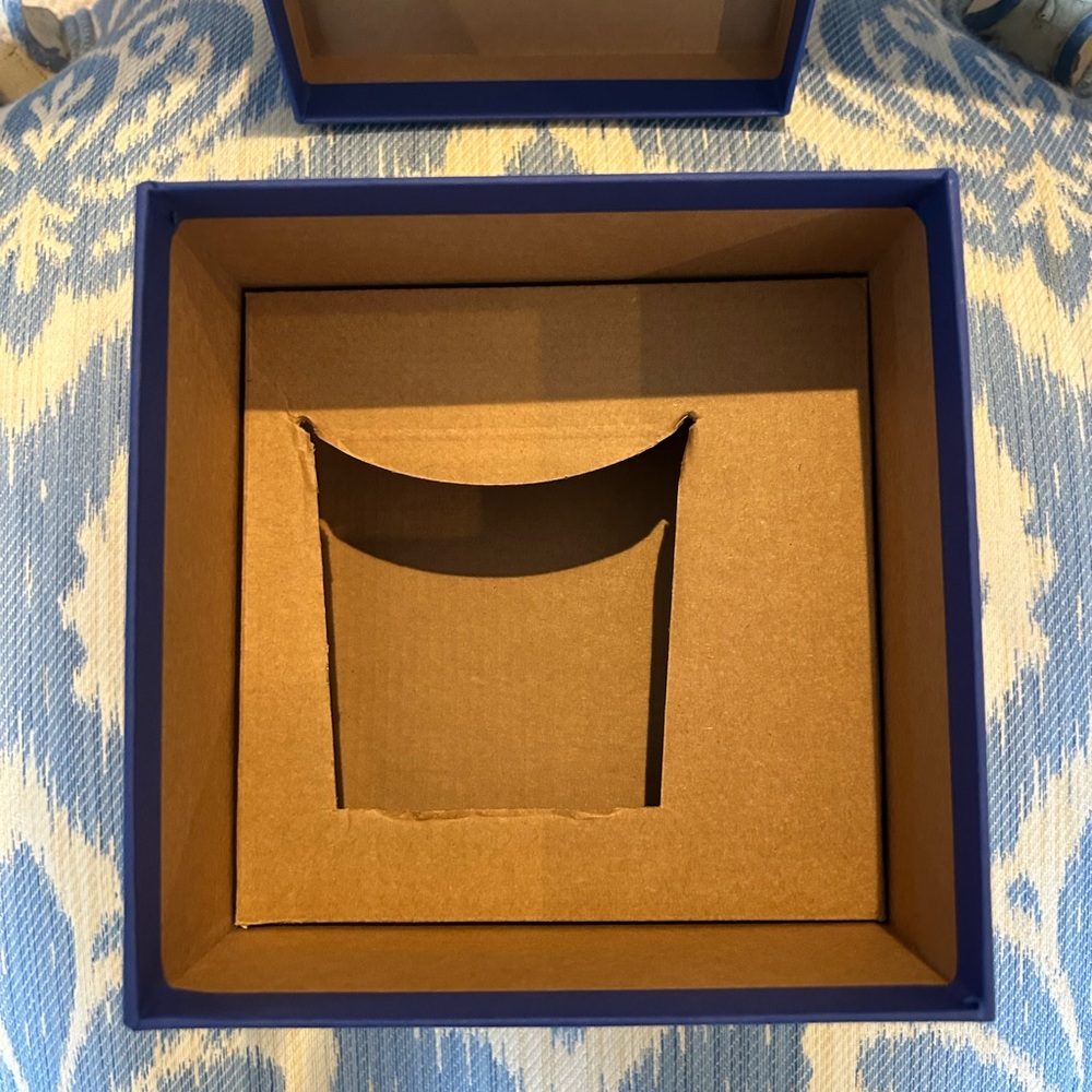 Richard Ginori Blue Box with Logo - Picture 3 of 7